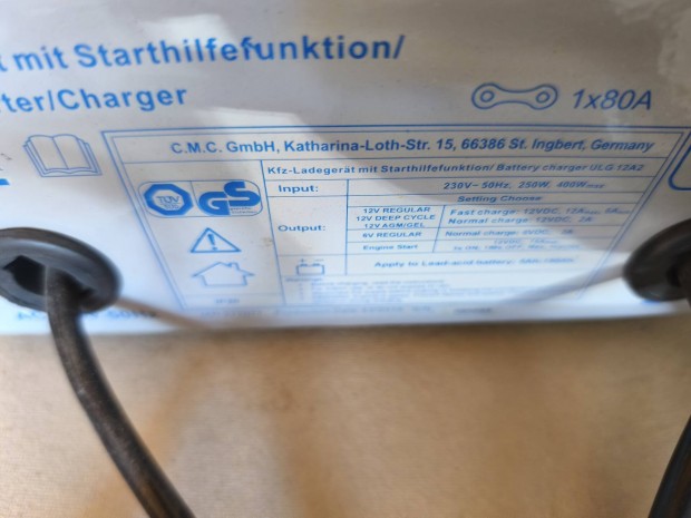 Ultimate speed akkuml�tor t�lt� 6V-12V