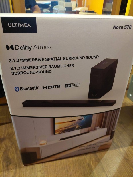 Ultimea Nova S70 3.1.2 Hangprojektor 390W Dolby Atmos