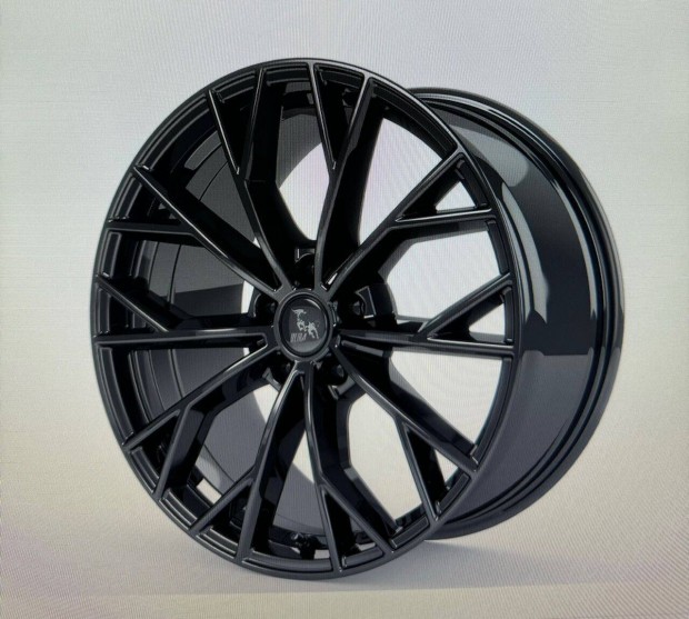Ultra Wheels 8,5x19 ET45 új garnitúra lakk fekete színben eladó!