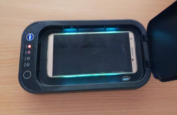 Ultraibolya Sterilizáló UV fertőtlenítő doboz telefon, ékszer, maszk