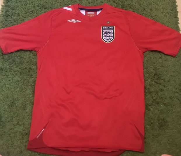 Umbro England / angol vlogatott 158-as  mez, 2006-08