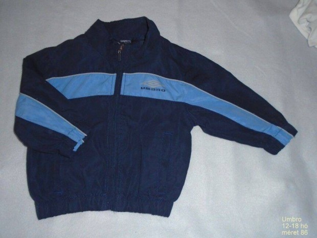 Umbro kék színű pulóver 12-18 hó (méret 86)