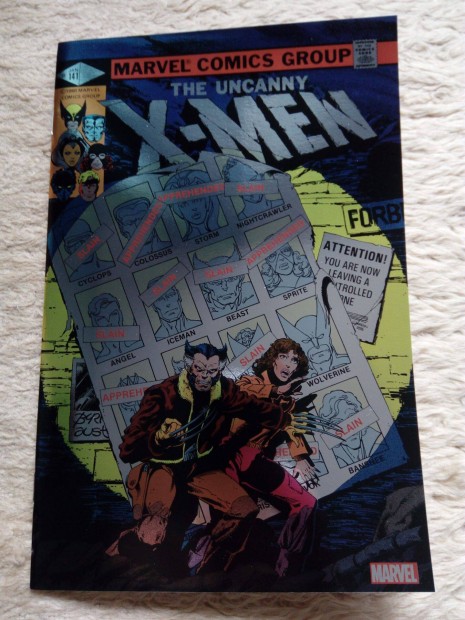 Uncanny X-Men kpregny 141. szma elad csillog bort!