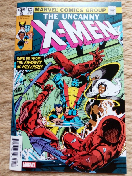 Uncanny X-men Marvel hasonms kpregny 129. szma elad!