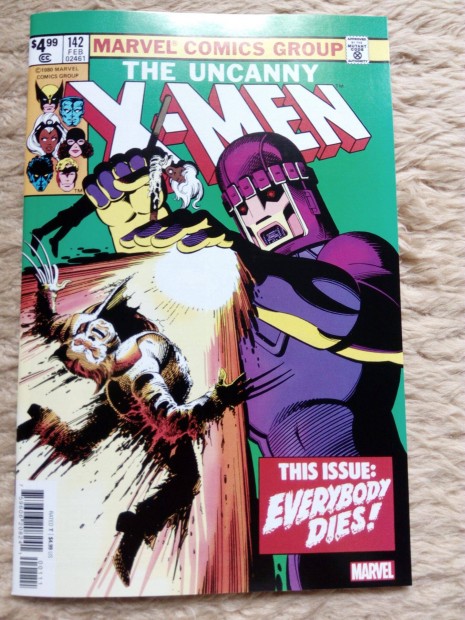 Uncanny X-men Marvel hasonms kpregny 142. szma elad!