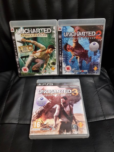 Uncharted 1 -3 ps3