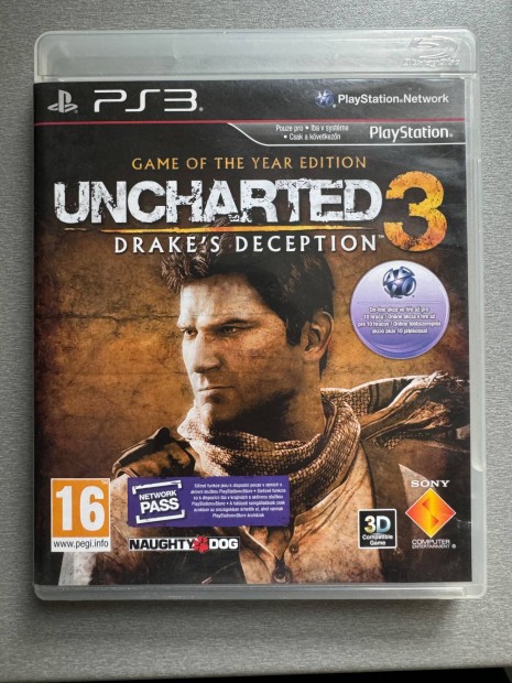 Uncharted 3 Game of the year edition PS3