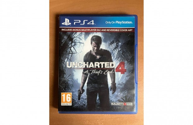 Uncharted 4 : Thief's end ps4-re elad!