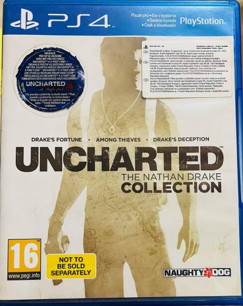Uncharted CD - PS4 jtk
