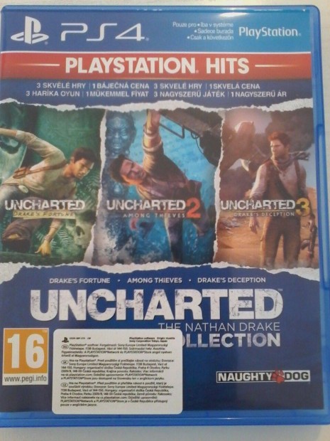 Uncharted Collection PS 4 jtk elad.(nem postzom)