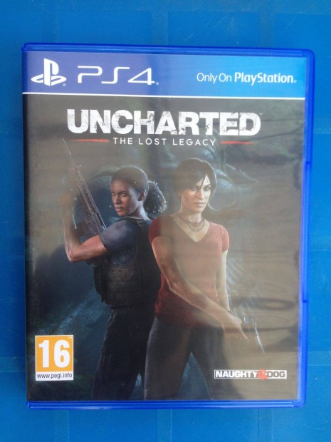 Uncharted Lost Legacy ps4-PS5 jtk elad-csere "