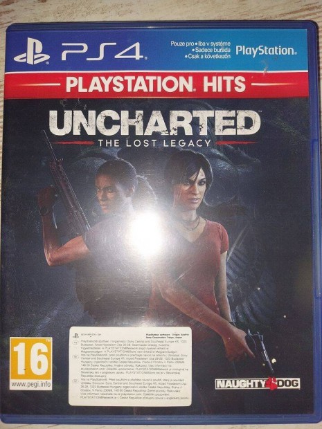 Uncharted The Lost Legacy Playstation 4 jtk