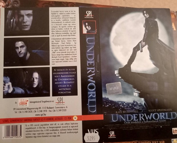 Underworld - horror vhs - Katie Beckinsale