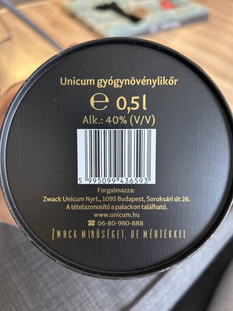 Unicum gygynvnylikr 0,5l