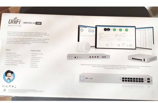 Unifi Switch 16 150w (Szmla)