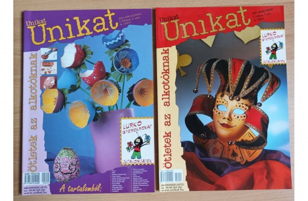 Unikat magazin 2 db