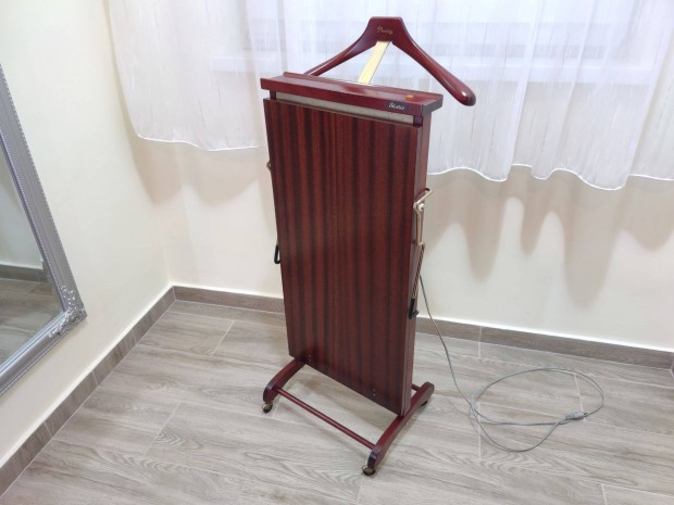 Union Pressboy Vintage mahagóni szobainas elektromos nadrág simító