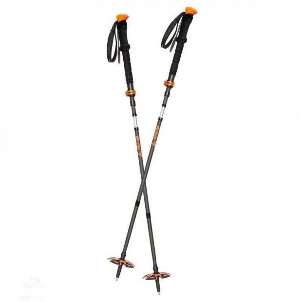 Union karbon túrabot pár, összecsukható, 110-135cm, hordtáskával