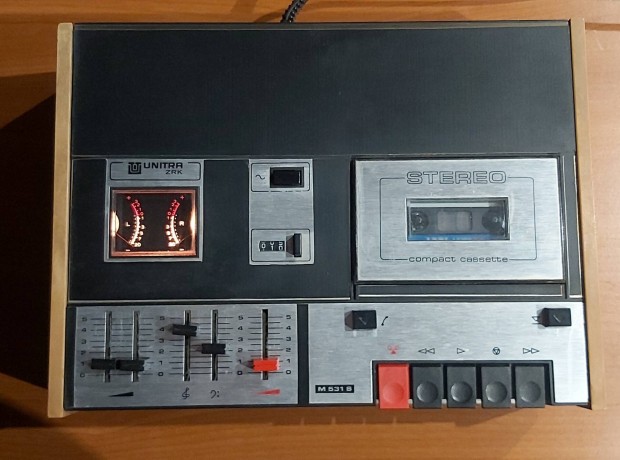 Unitra M531S s Akai CSF12 deck Csabnak