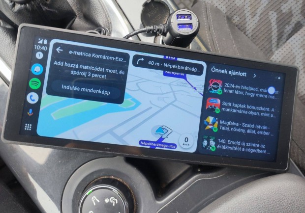Univerzlis 10,26 auts multimdis Carplay/Androidauto smart monitor