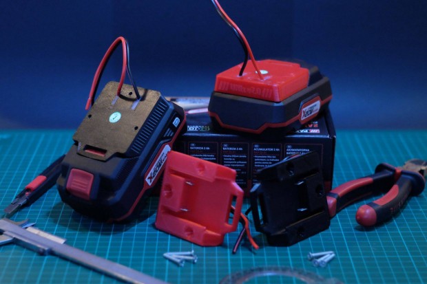 Univerzális 3D nyomtatott átalakító Parkside akkumulátorhoz eladó
