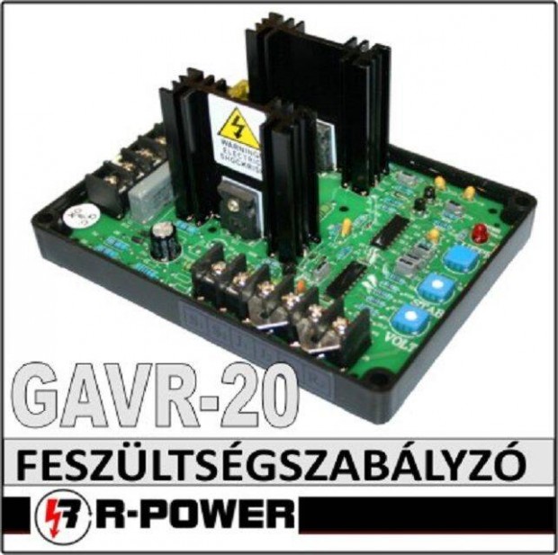 Univerzlis feszltsg szablyz elektronika Gavr-20