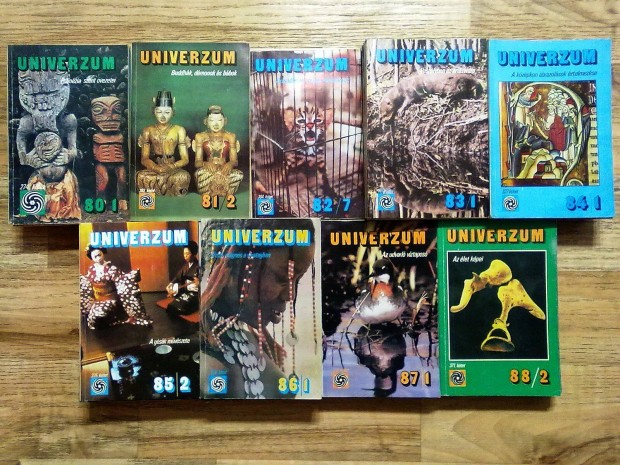 Univerzum Magazin 1980-1988 lapszmai