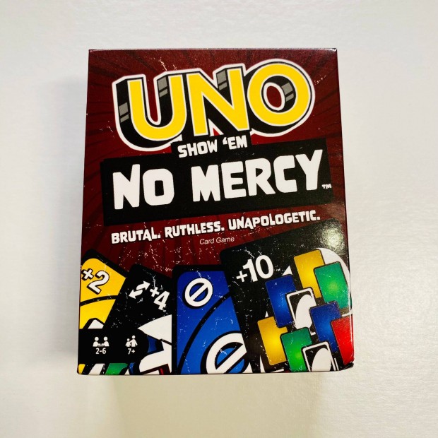 Uno No mercy - j(!) bontatlan csomagols