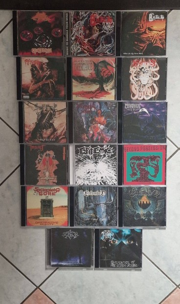 Unofficial First Press Old School Death Metal CD Pack