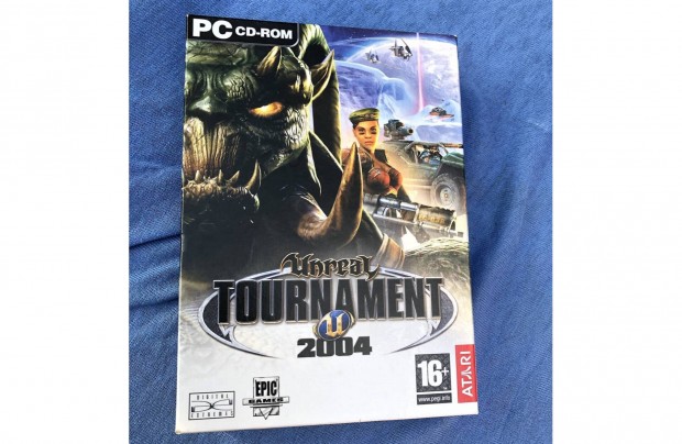 Unreal Tournament 2004,pc CD,eredeti számítógépes játék 6500 Ft:Lenti