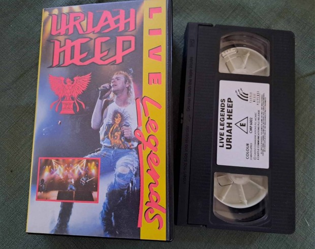 Uriah Heep Live Legends VHS