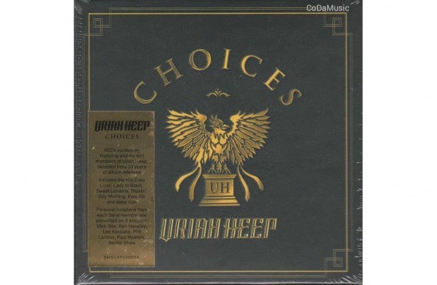 Uriah Heep: Choices (6CD Box SET) (j)