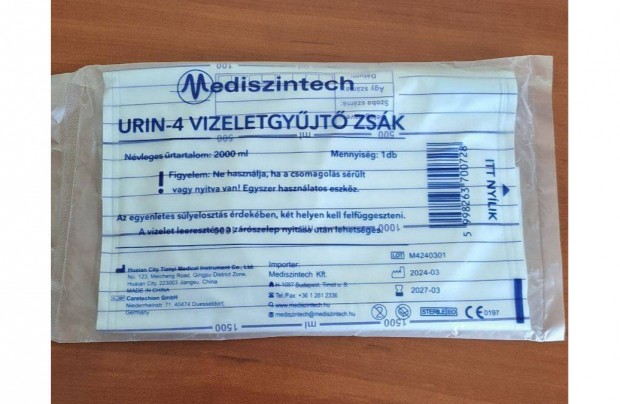 Urin-4 vizeletgyjt zsk, 2 literes elad