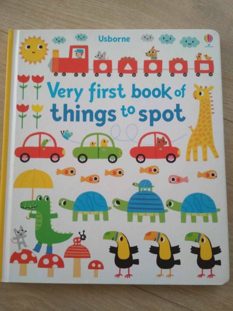 Usborne: Very first book of things to spot knyvek eladk (2db)