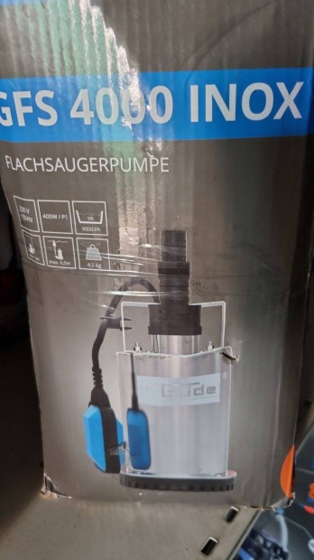 Úszó automatával, Inox rozsdamentes szivattyú, sekély víz szivattyú