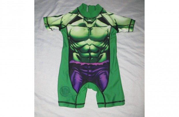 szdressz 9 - 12 h 74 - 80 cm Marvell Hulk szuperhs