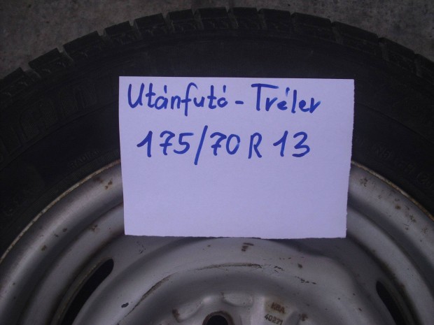 Utnfut ptkerk 175/70 R 13 5x112-es osztkr