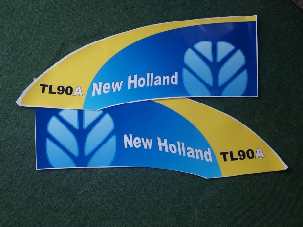 Utngyrtott New Holland TL90A matrica (levon)