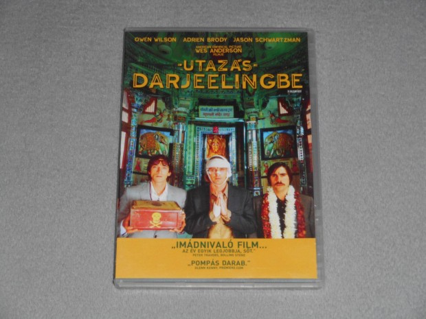 Utazs Darjeelingbe (2007, Wes Anderson, Bill Murray) DVD film