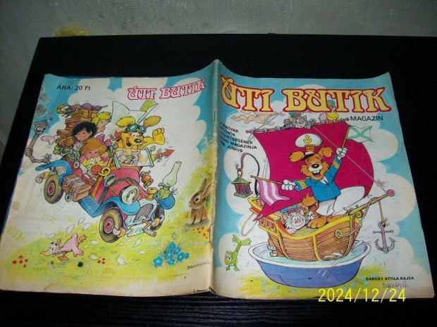 Úti Butik-A Magyar Úttörők Szövetségének Nyári Magazinja 1986. június