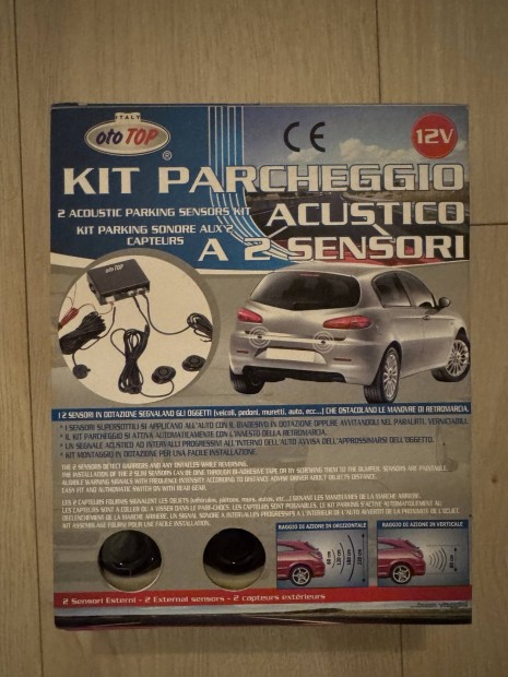 Utólag beépíthető tolató radar
