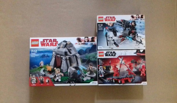 Utols Jedik: Star Wars LEGO 75197 + 75200 Trning 75225 Elit Foxrba