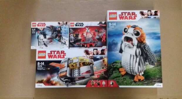 Utols Jedik bontatlan Star Wars LEGO 75176 75197 75225 75230 Fox.rba