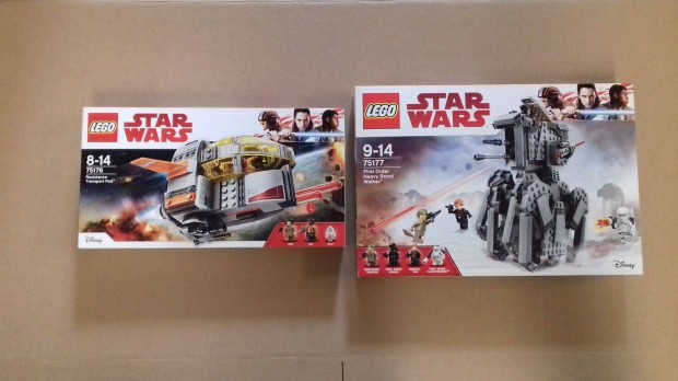 Utols Jedik bontatlan Star Wars LEGO 75176 + 75177 Walker Fox.az rba