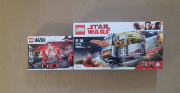 Utols Jedik bontatlan Star Wars LEGO 75176 + 75225 Elit testr Fox.r