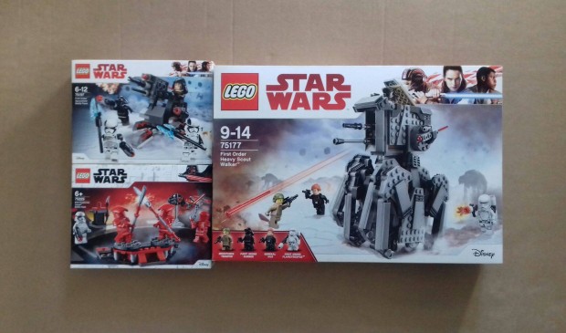 Utols Jedik bontatlan Star Wars LEGO 75177 + 75197 + 75225 Fox.azrba