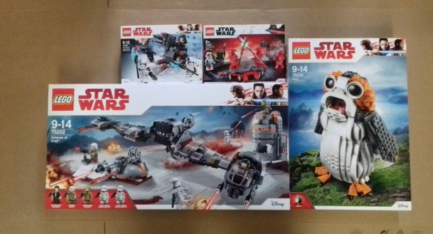 Utols Jedik bontatlan Star Wars LEGO 75197 75202 75225 75230 Fox.rba