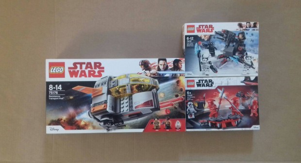 Utols Jedik bontatlan Star Wars LEGO 75197 + 75225 + 75176 Fox.azrba