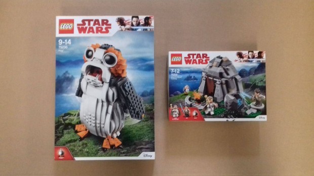 Utols Jedik bontatlan Star Wars LEGO 75200 Trning + 75230 Porg Foxr