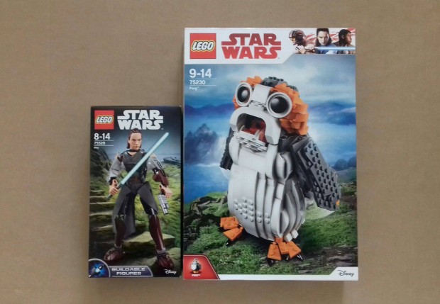 Utols Jedik bontatlan Star Wars LEGO 75528 Rey + 75230 Porg Fox.rban